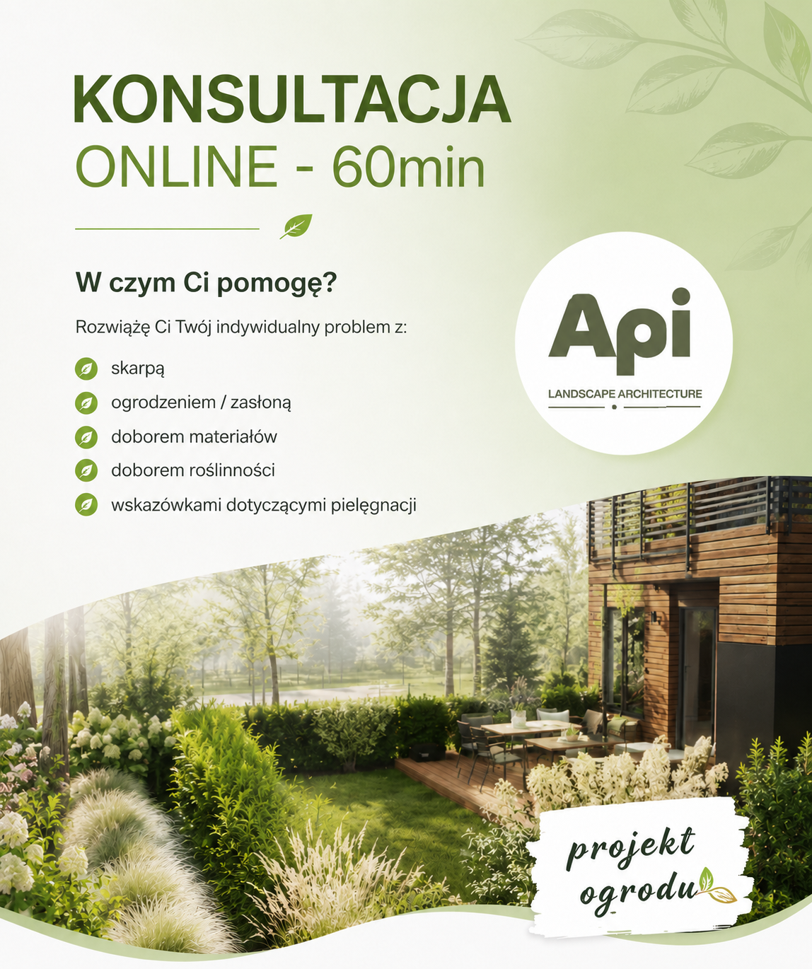 Konsultacja ogródu